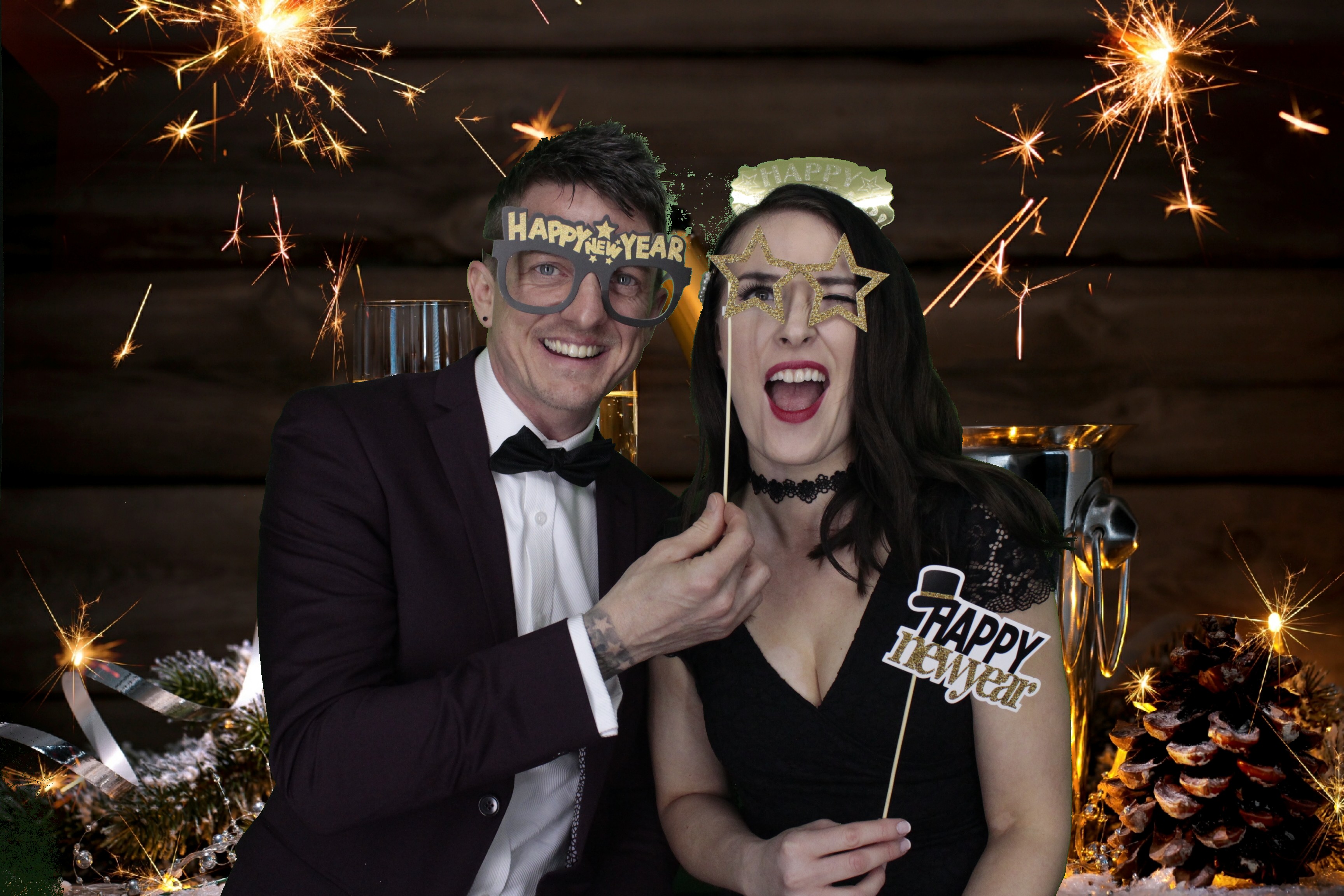 NYE Party | View more photos from the event at gallery.myphotoboothexperience.co.uk/u/MyPhotoBoothExperienceLtd/NYE-Party